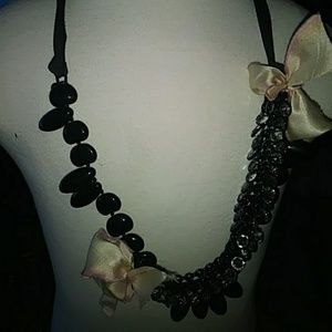 JCrew Ribbon Necklace